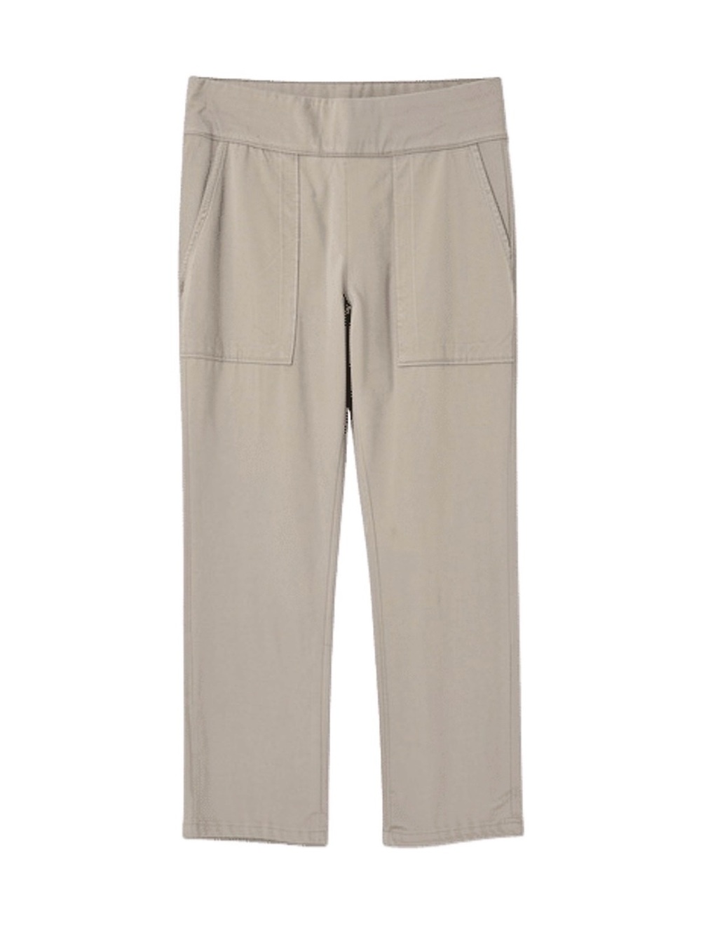 Athleta Women's Skyline high rise wide Leg Stretch Pants in Light Taupe